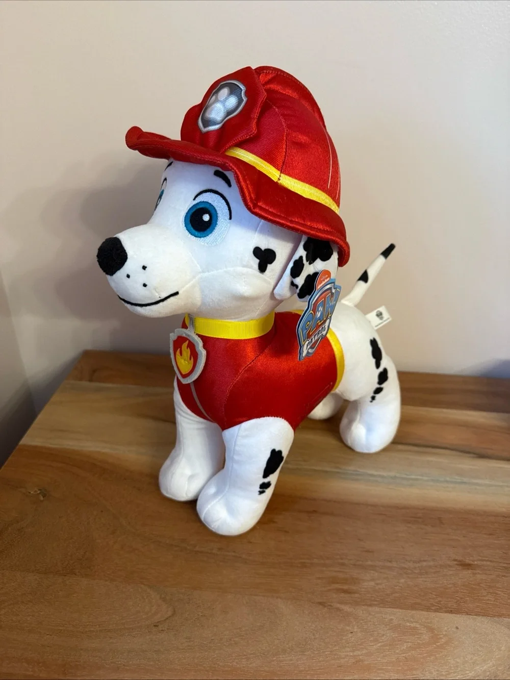 New Gund Paw Patrol Marshall Fire Chief Standing 13” large Plush Dalmatian Dog